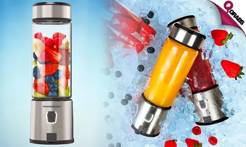 Powerology 6-Blade Rechargeable Juicer!